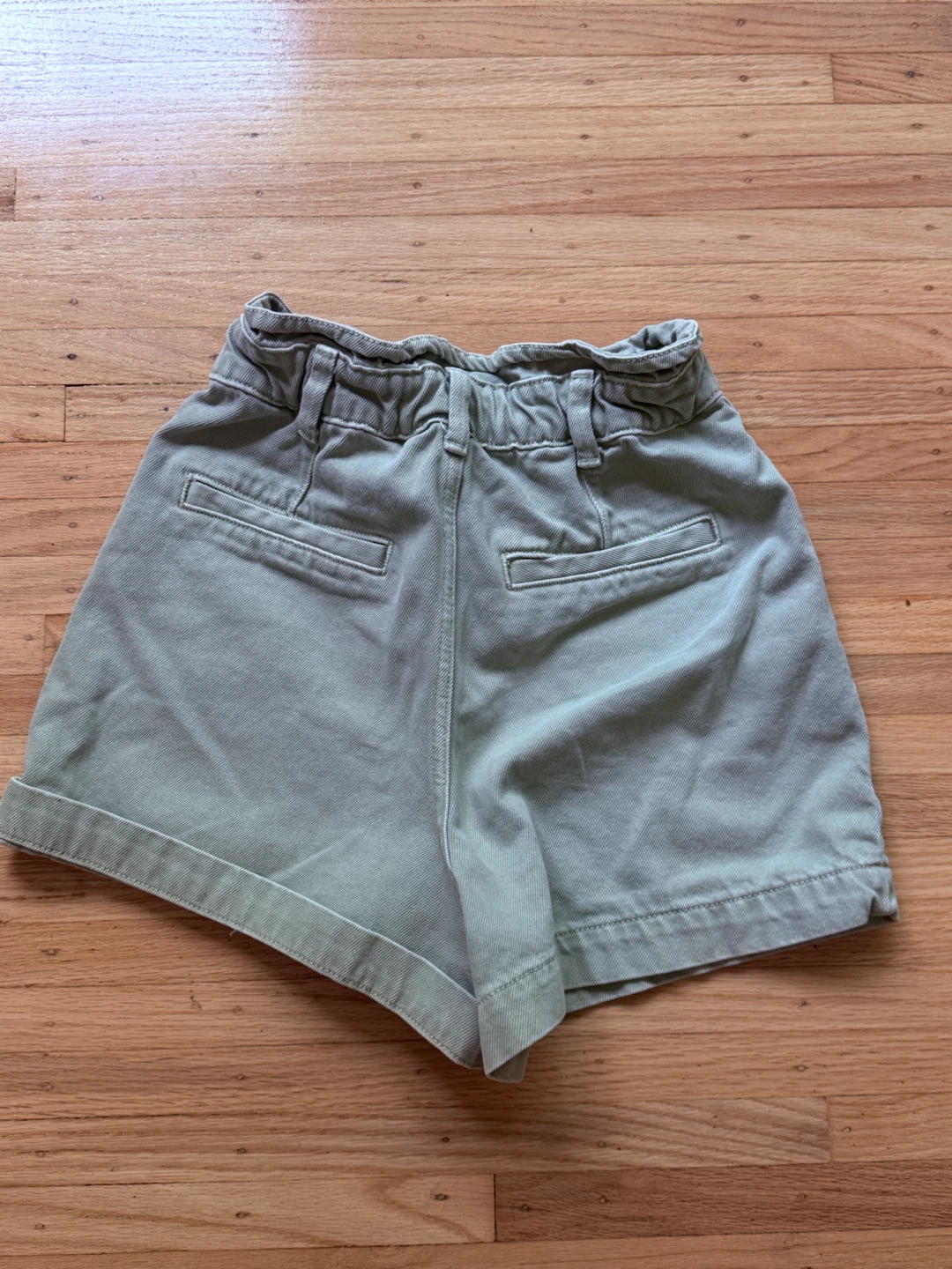 Zara High-Waisted Paperbag Shorts - photo 2