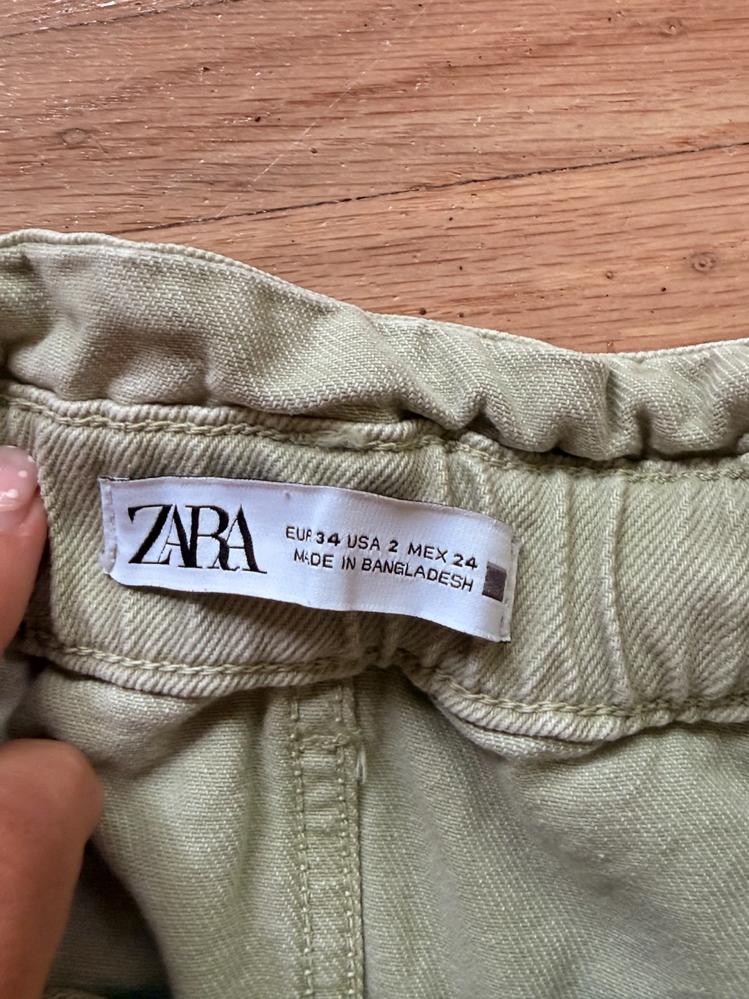 Zara High-Waisted Paperbag Shorts - photo 3