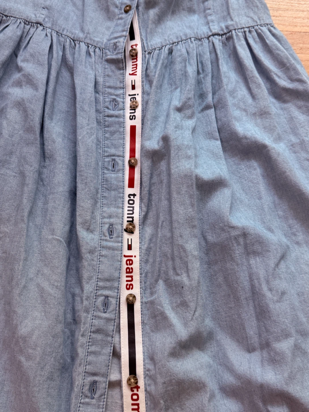 Tommy Jeans Denim Button-Up Midi Dress XS - photo 5
