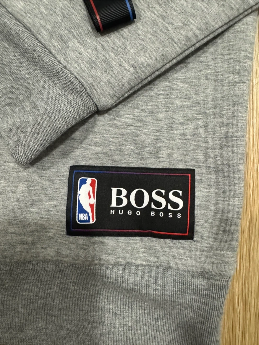 Hugo Boss x NBA Chicago Bulls Mens Grey Hoodie Size Medium - photo 2