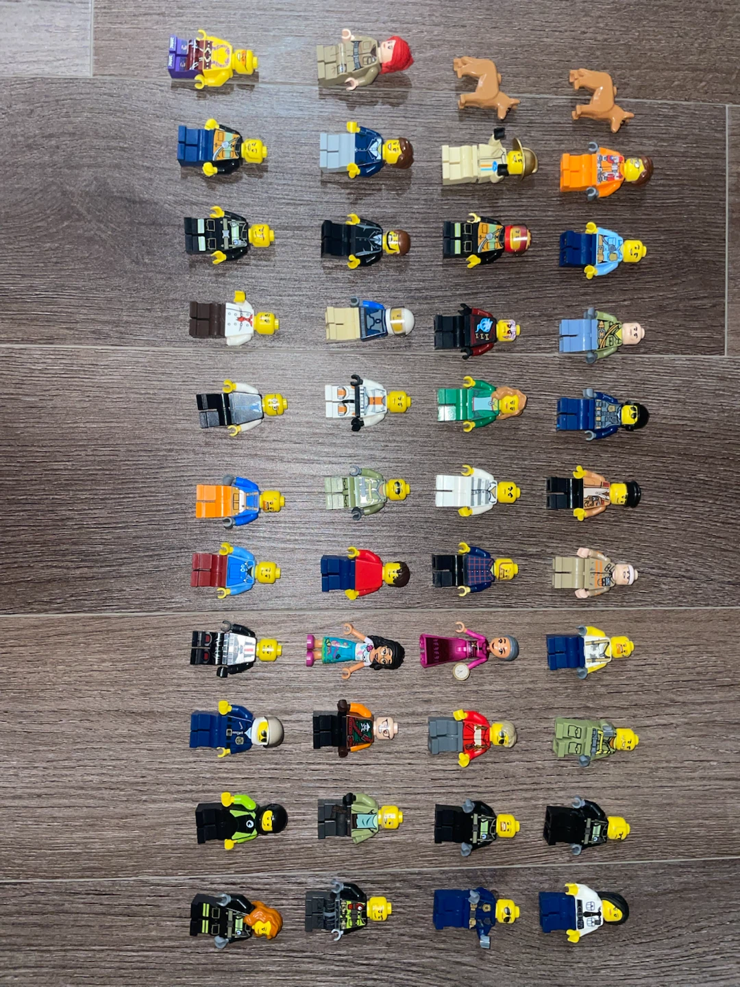 Collection of Lego Minifigures