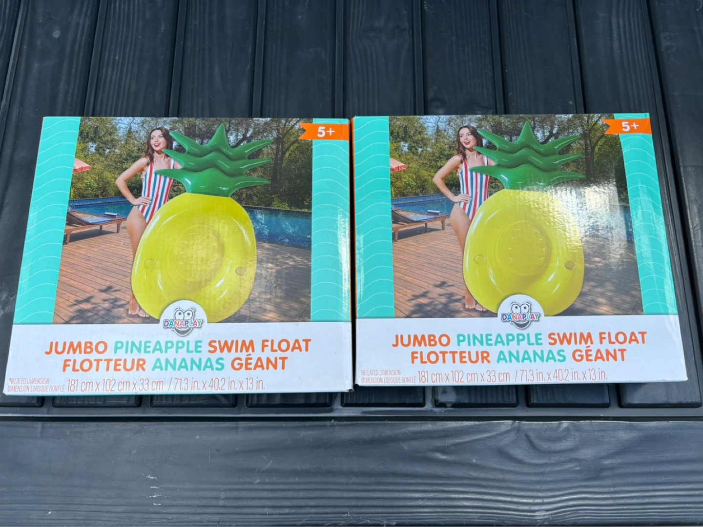 Jumbo Pineapple Swim Float $20 each