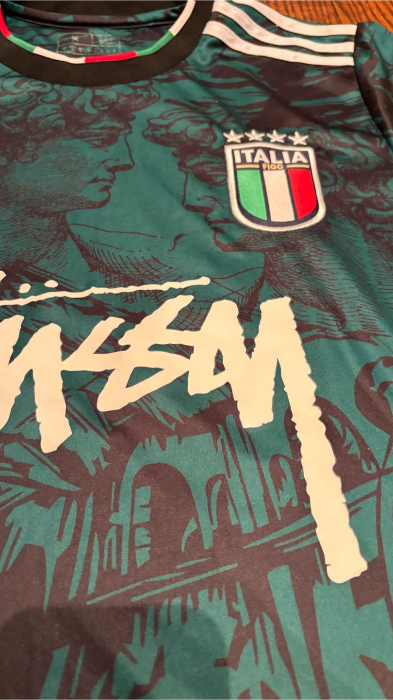 Adidas x Stussy Italia Soccer Jersey - photo 3