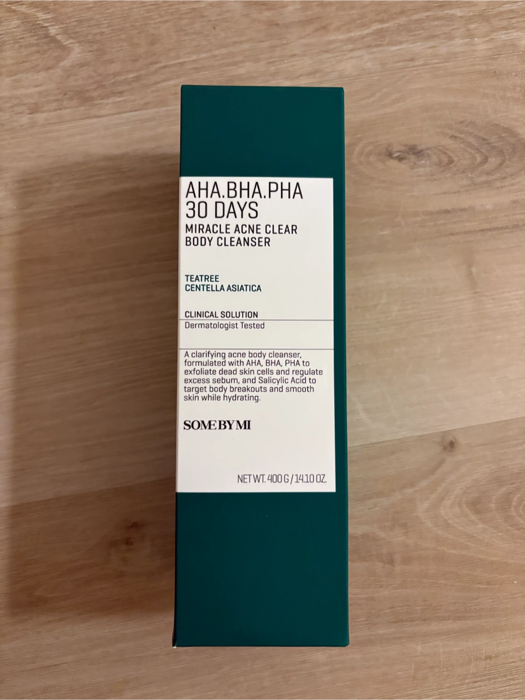 AHA.BHA.PHA 30 Days Miracle Acne Clear Body Cleanser (400g) 🧴✨