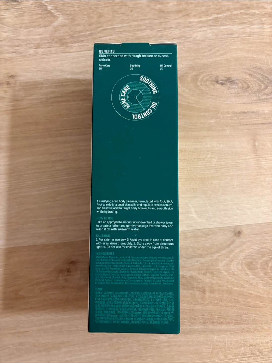 AHA.BHA.PHA 30 Days Miracle Acne Clear Body Cleanser (400g) 🧴✨ - photo 2