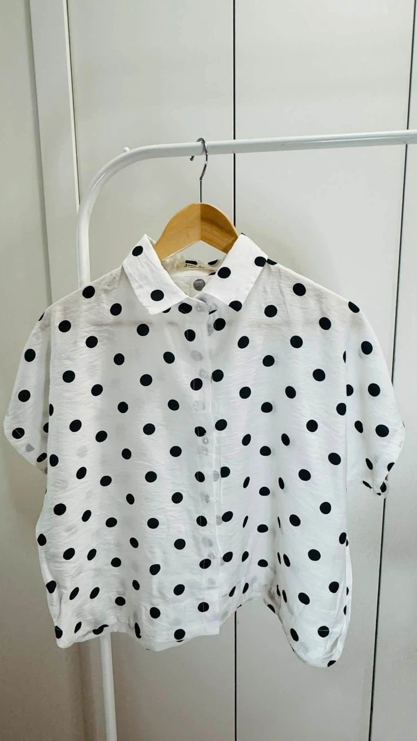 Polka Dot Short Sleeve Shirt - photo 2