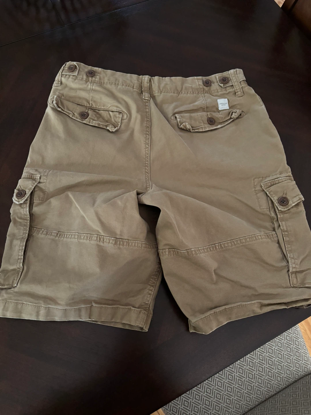 American Eagle Cargo Shorts Size 32 toasted almond - photo 2