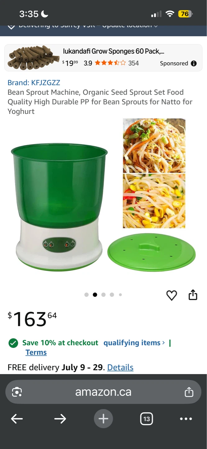 KFJZGZJJ Bean Sprout Machine - photo 2