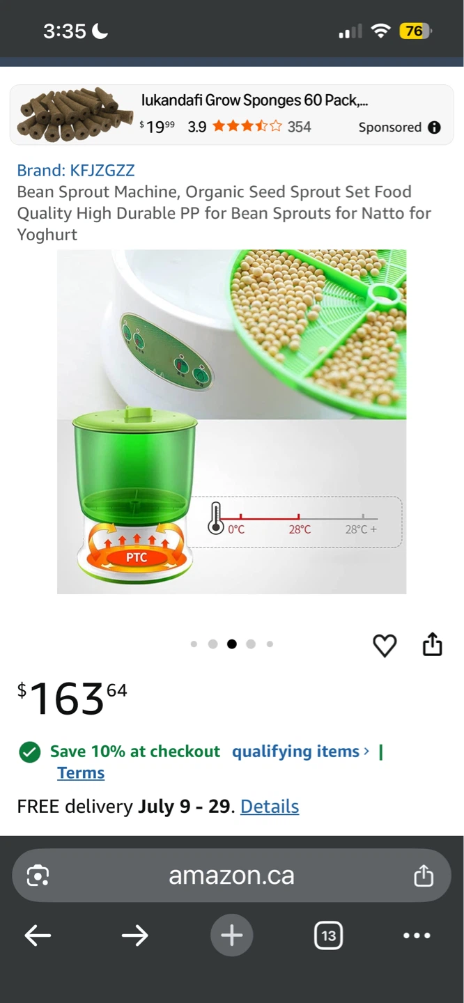 KFJZGZJJ Bean Sprout Machine - photo 5