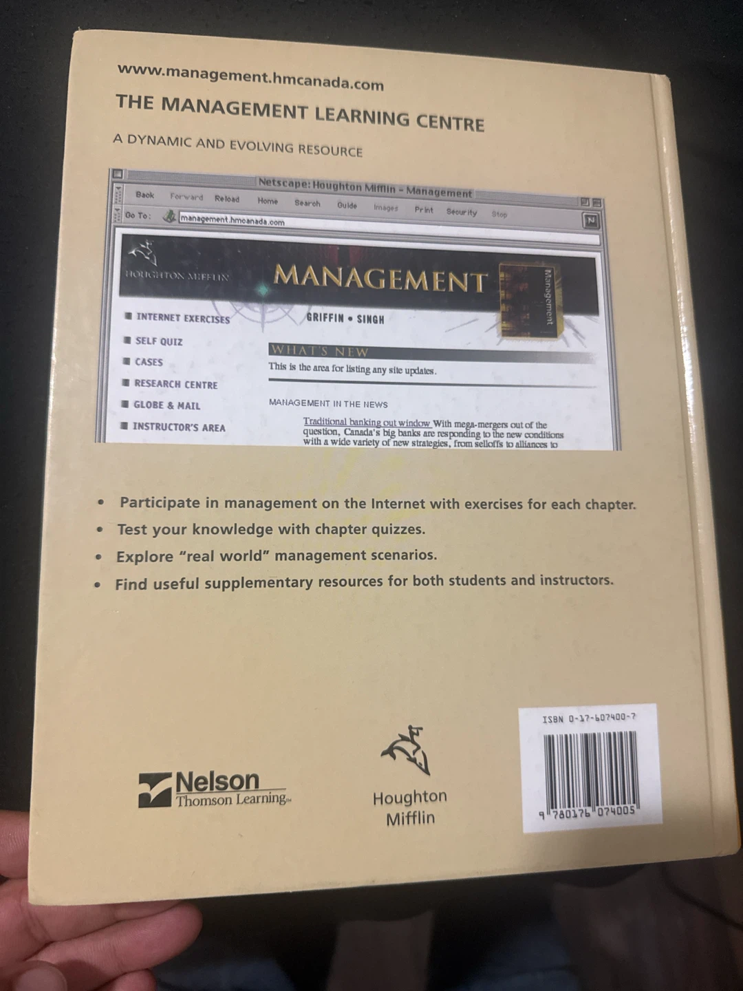 Management Canadian Edition Textbook by Griffin & Singh - photo 2