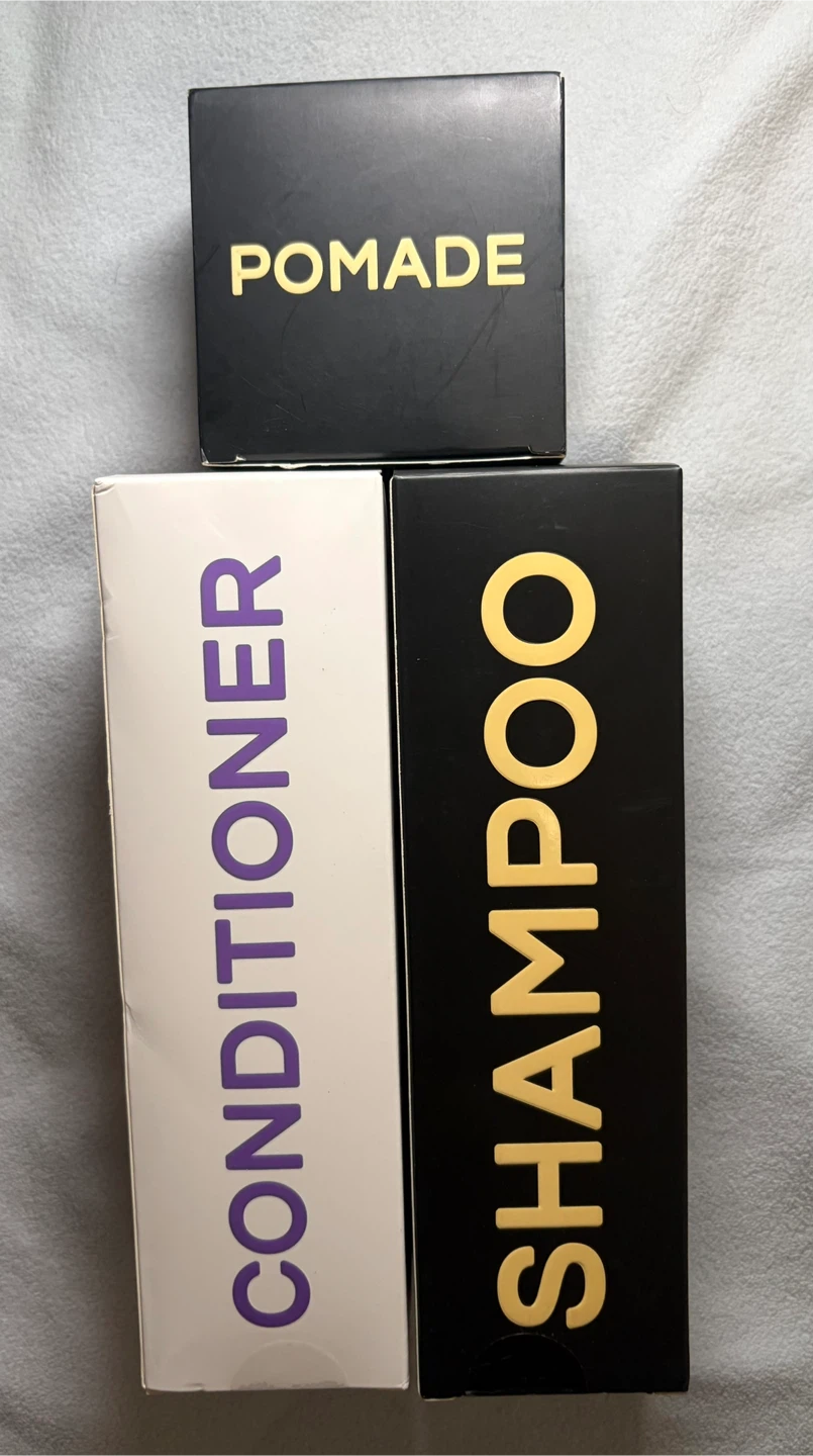 New BASED Shampoo Conditioner And Pomade Bundle