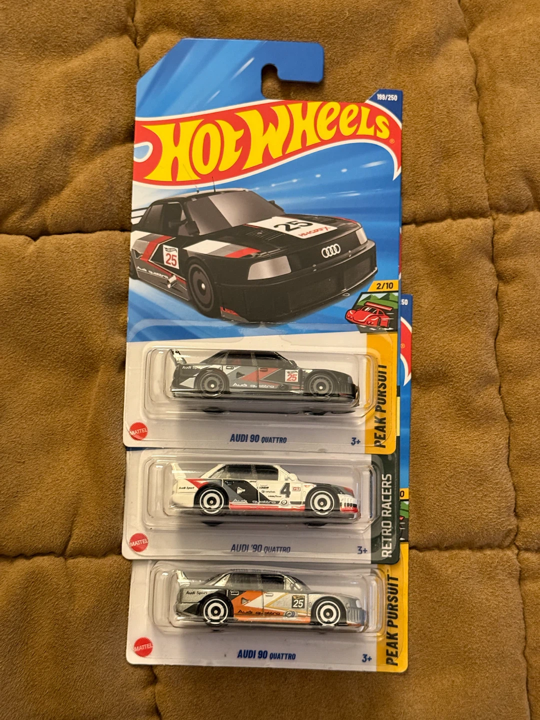 Hot Wheels Audi '90 Quattro lot of 3