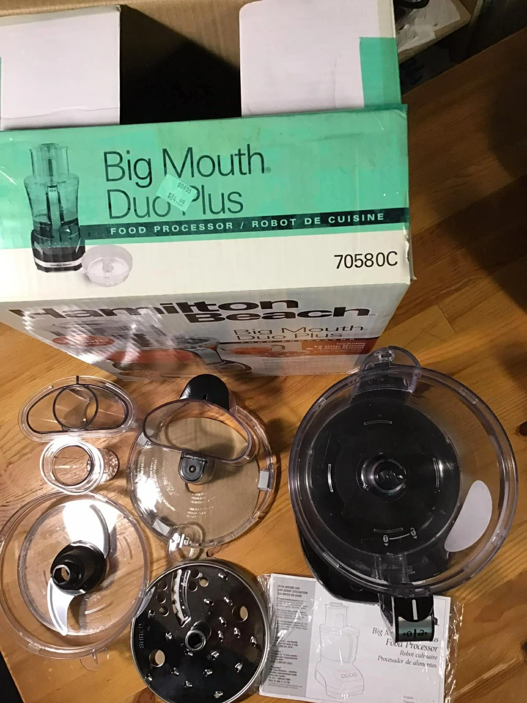 Hamilton Beach Big Mouth Duo Plus Food Processor - photo 2