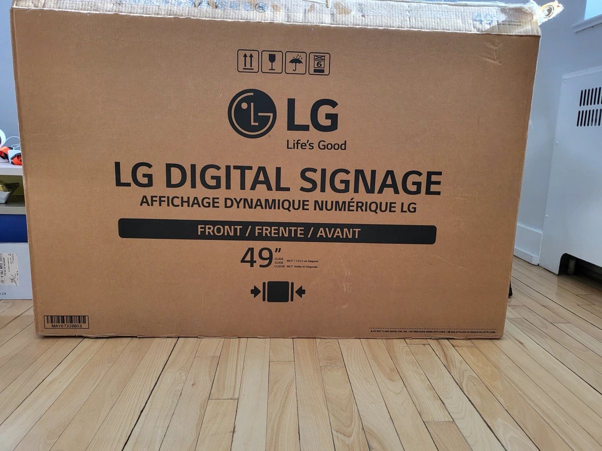 LG 49" Digital Signage Display