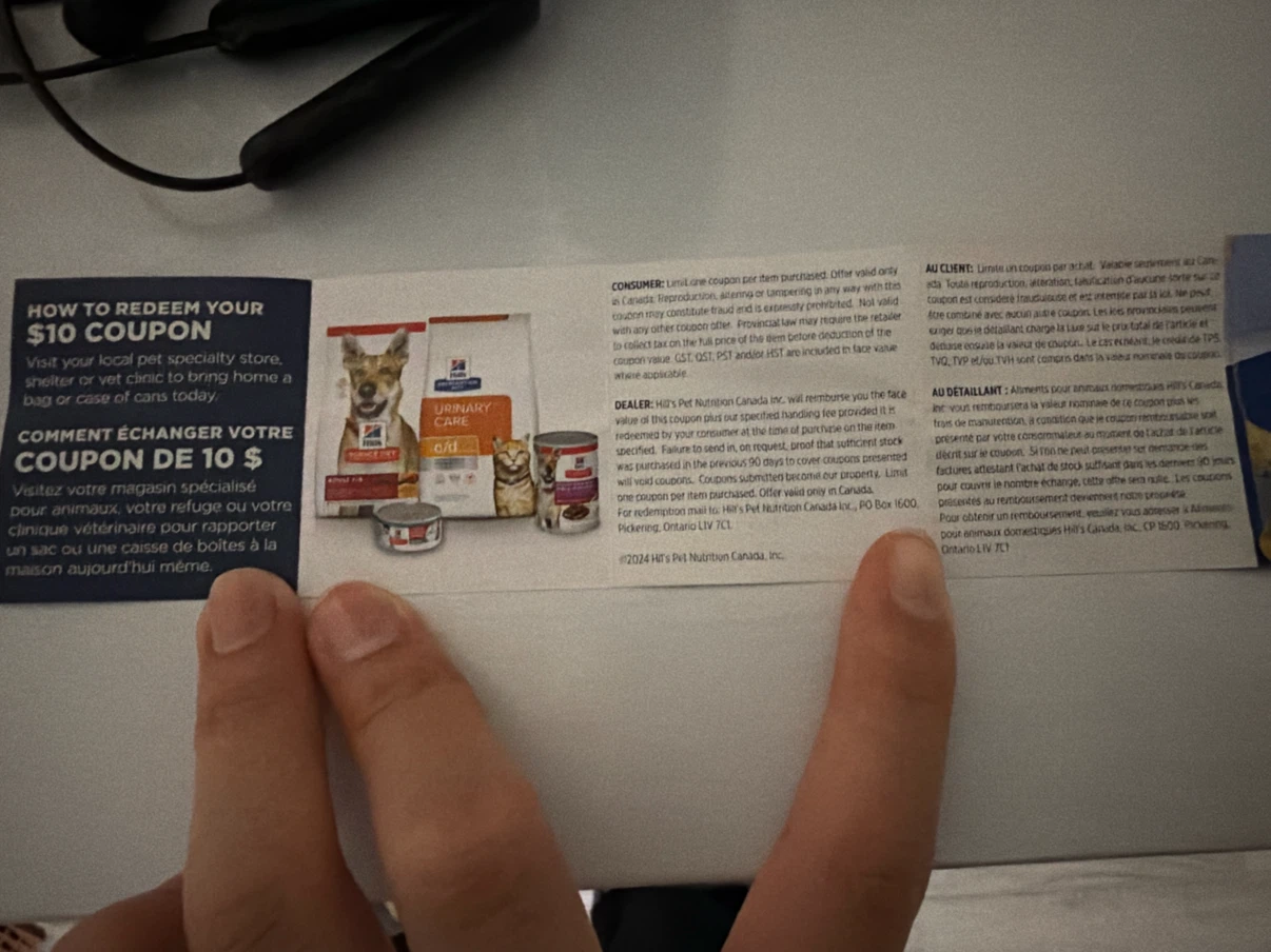 $10 Hill's Pet Nutrition Coupon - photo 3