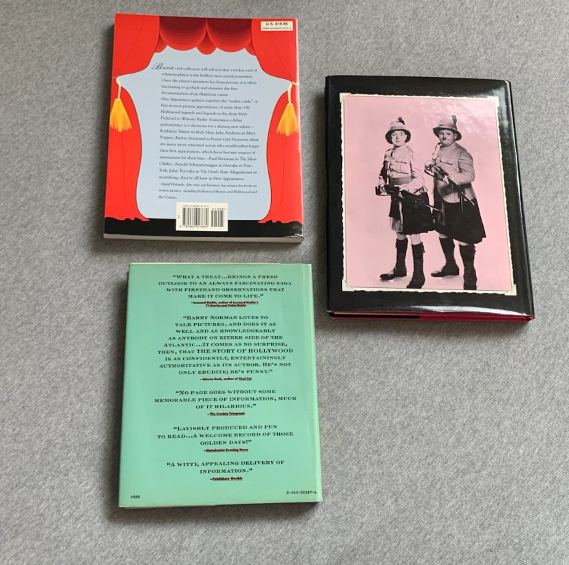 “Hollywood” themed Books ~ Bundle of 3 - photo 2