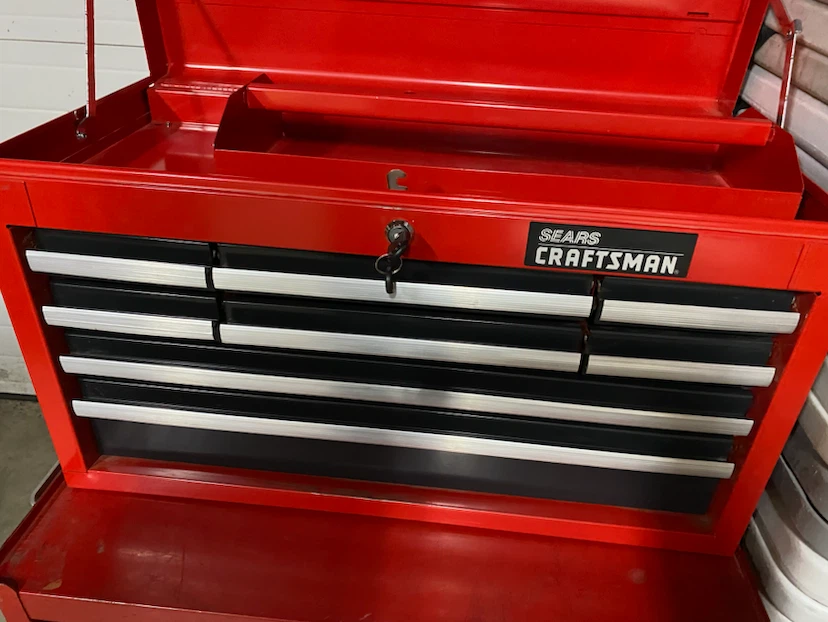 Craftsman tool chest top - photo 4