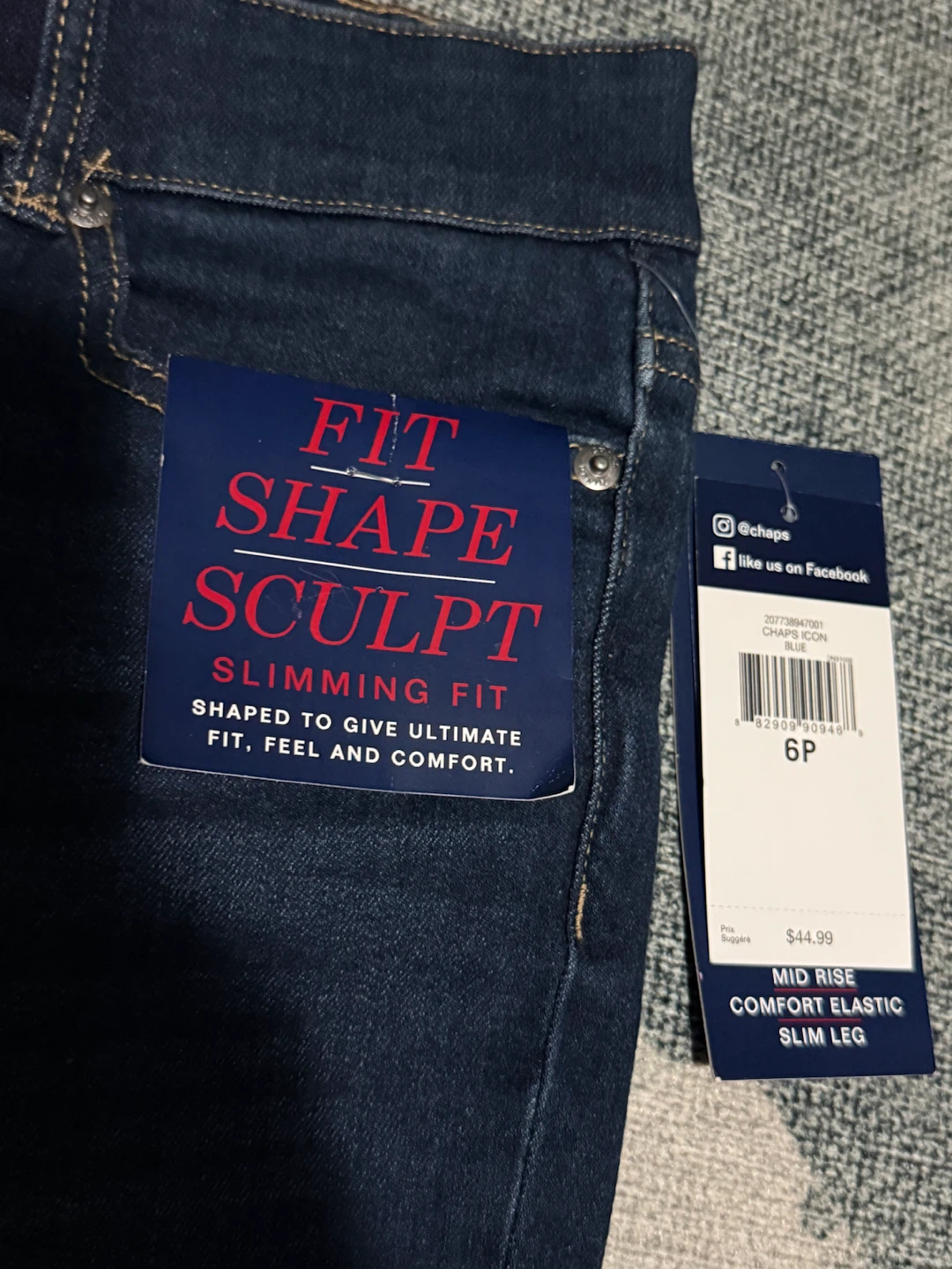Women’s Chaps Petite Jeans - Size 6P - BNWT - photo 2