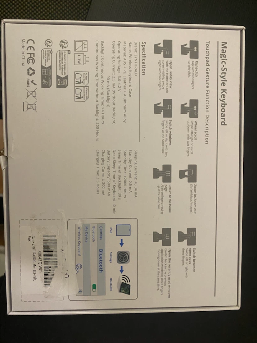 Ipad Mini Keyboard Case 6th & 7th Gen - photo 4