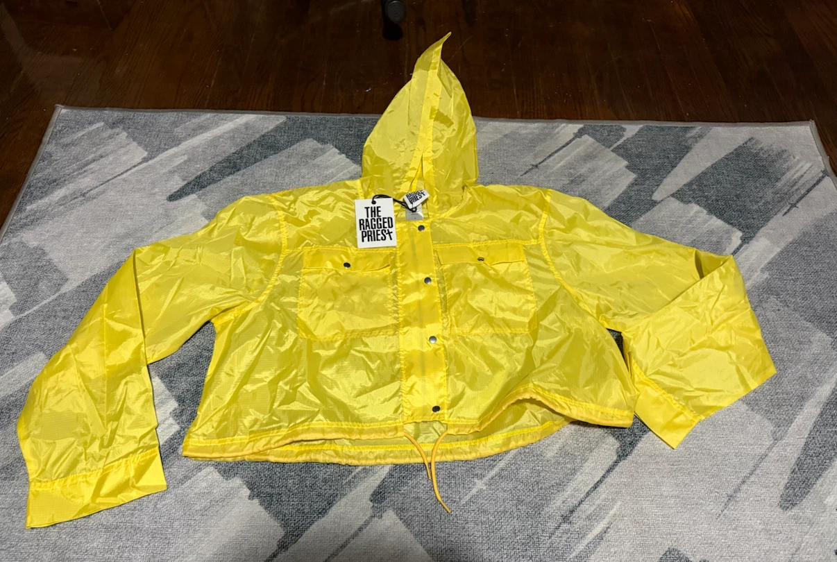 The Ragged Priest Yellow Hooded Jacket
