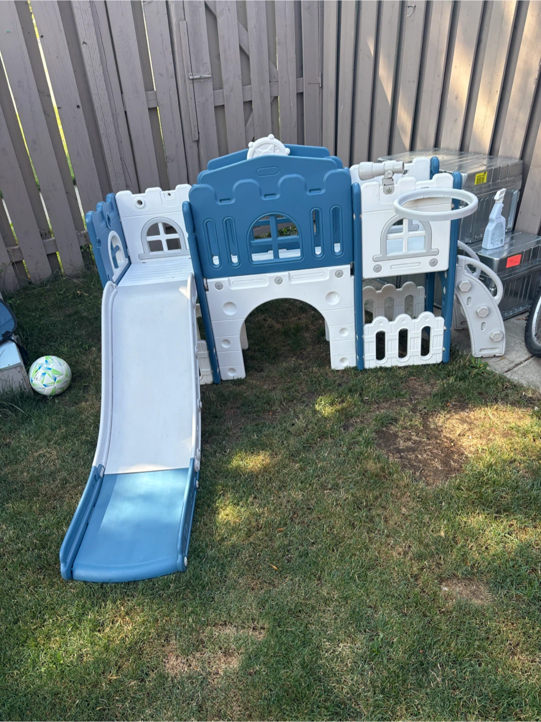 Toddler slide set
