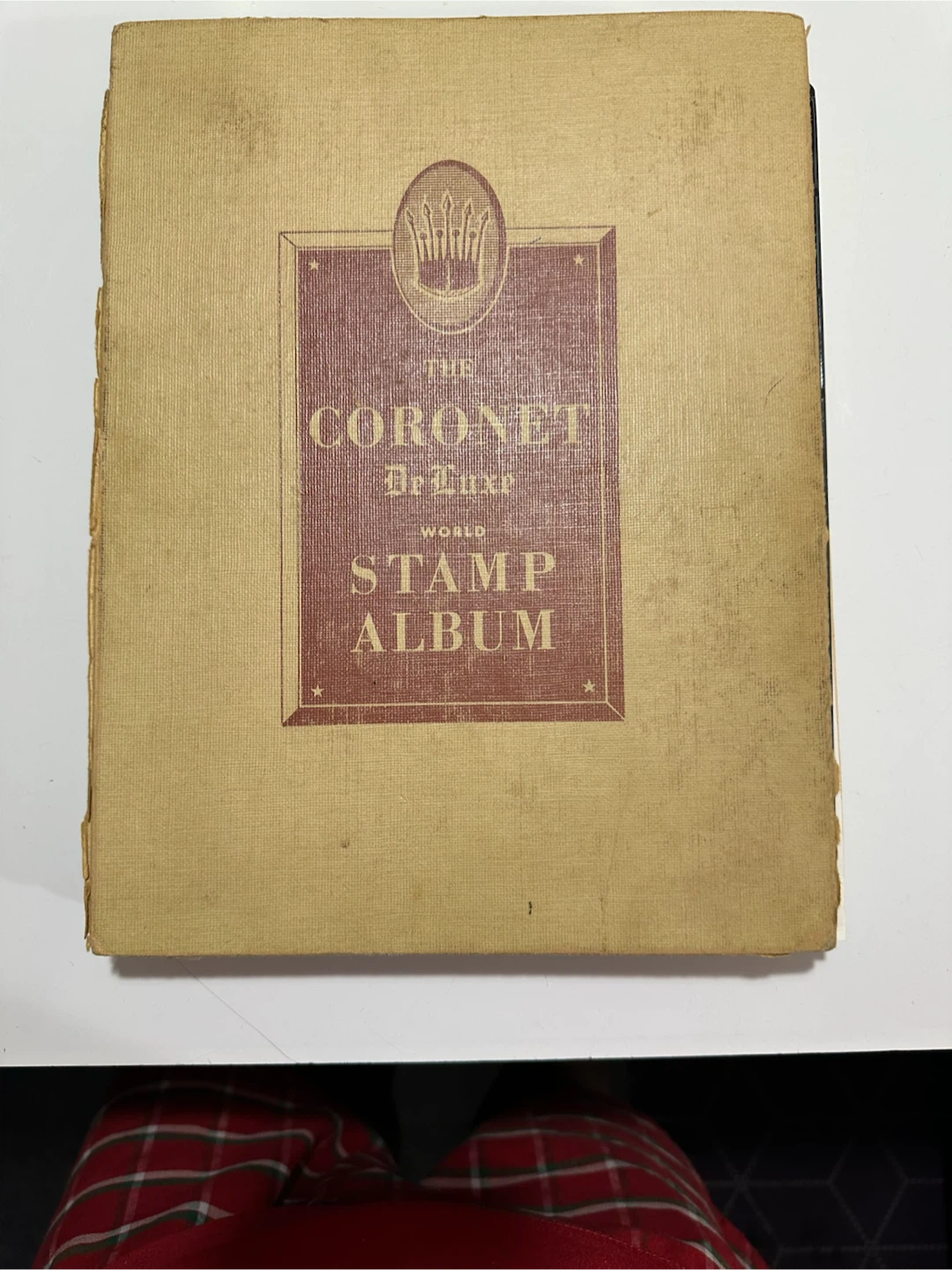 The Coronet Deluxe World Stamp Album