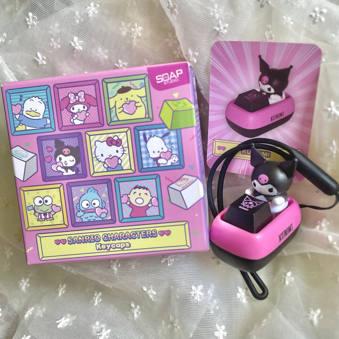Soap Studio • Sanrio Kuromi Keycap Clicker