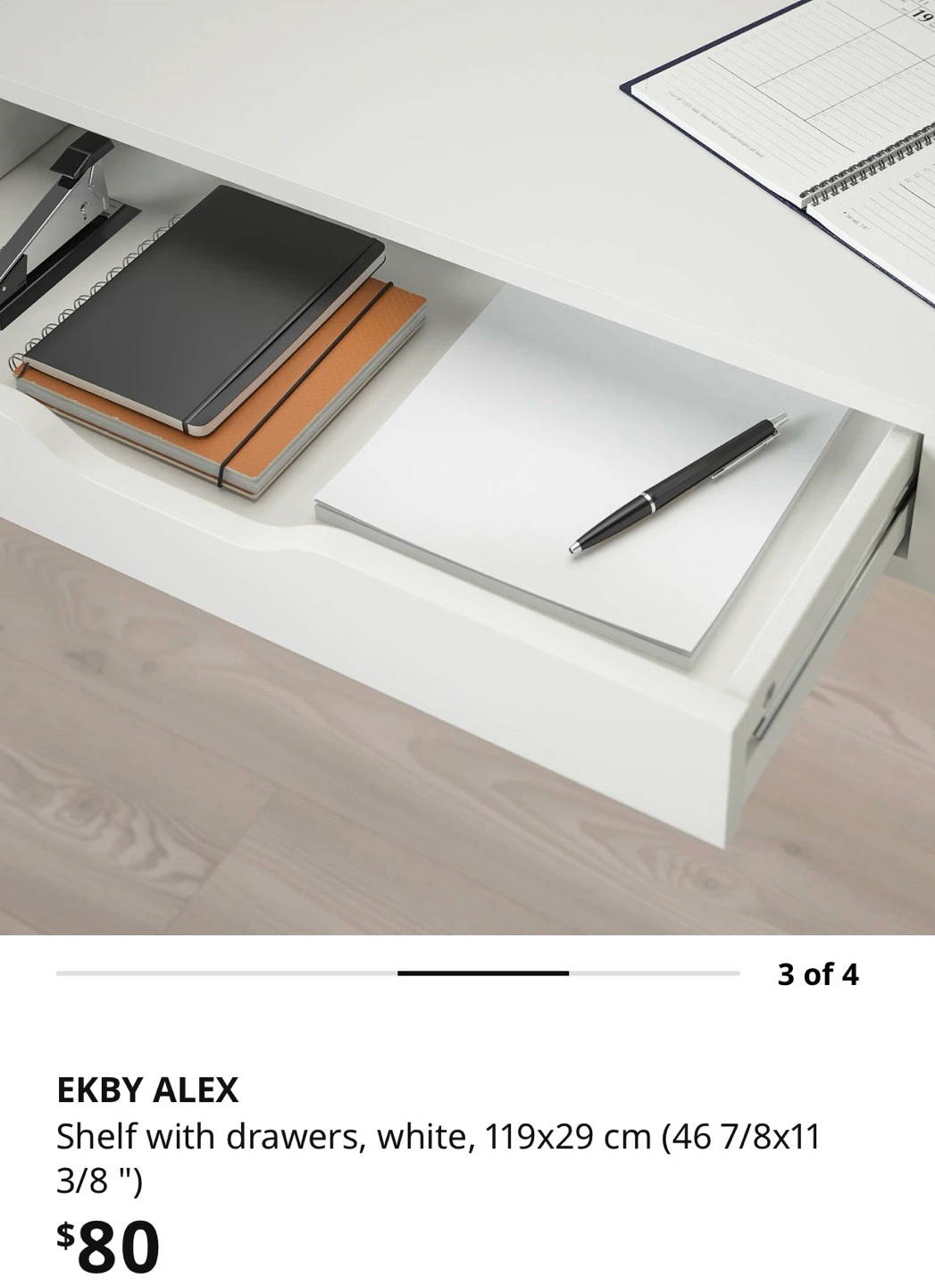 IKEA ALEX drawer unit, new - photo 4