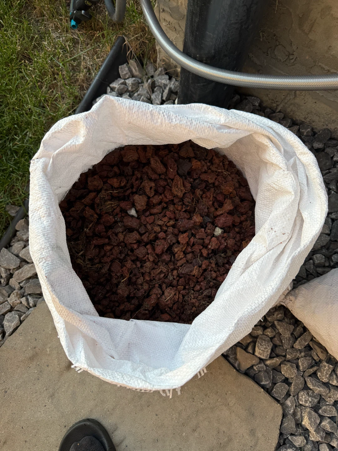Bags of Lava Rock