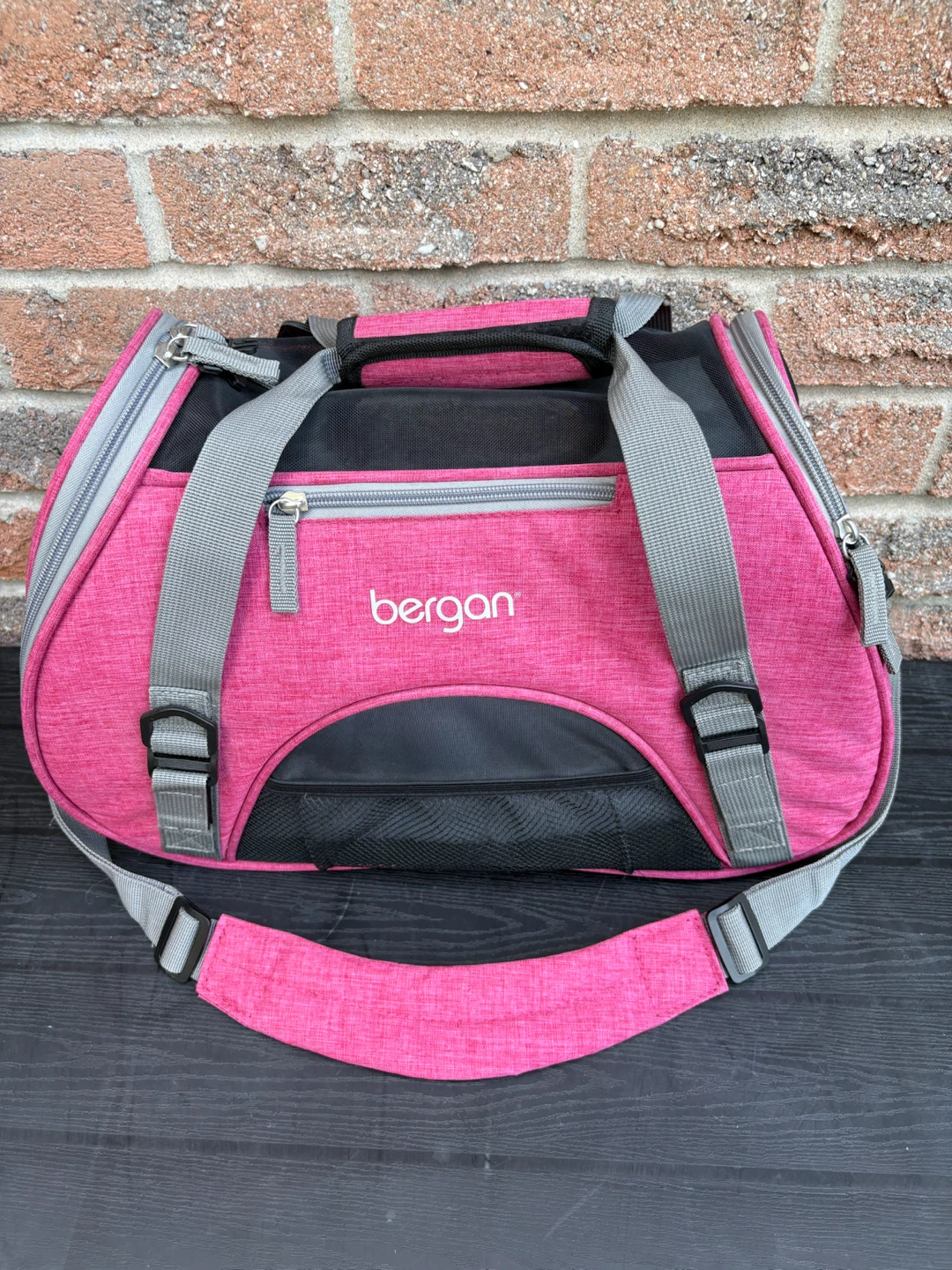 Bergan Pink Pet Carrier Bag