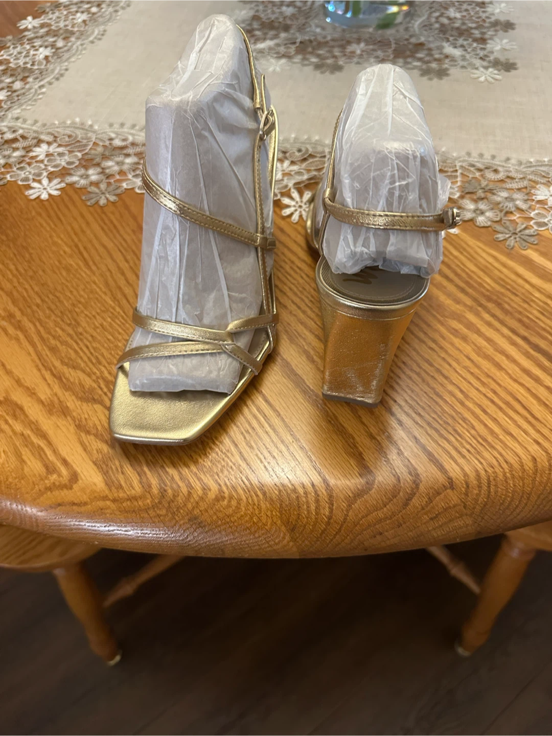 Gold Sandals