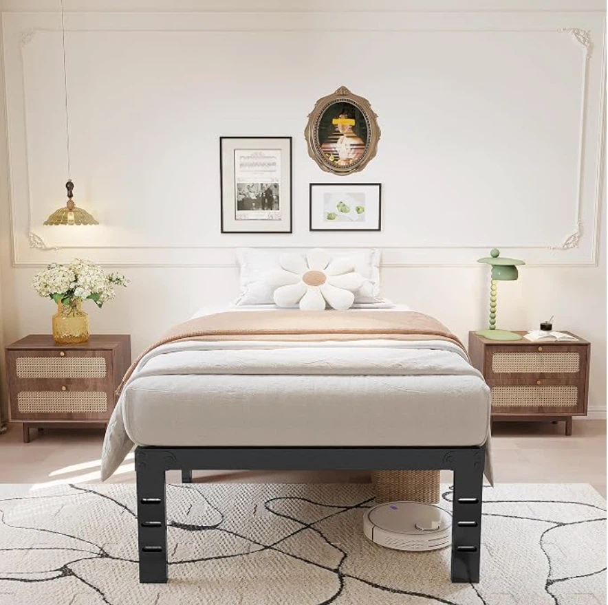 Moving Sale: 18inch tall twin-XL bed frame