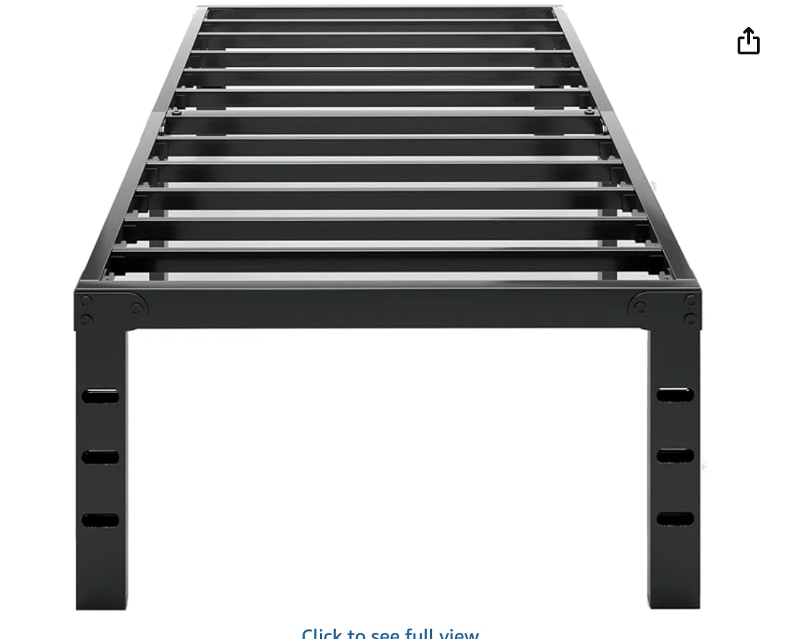 Moving Sale: 18inch tall twin-XL bed frame - photo 2