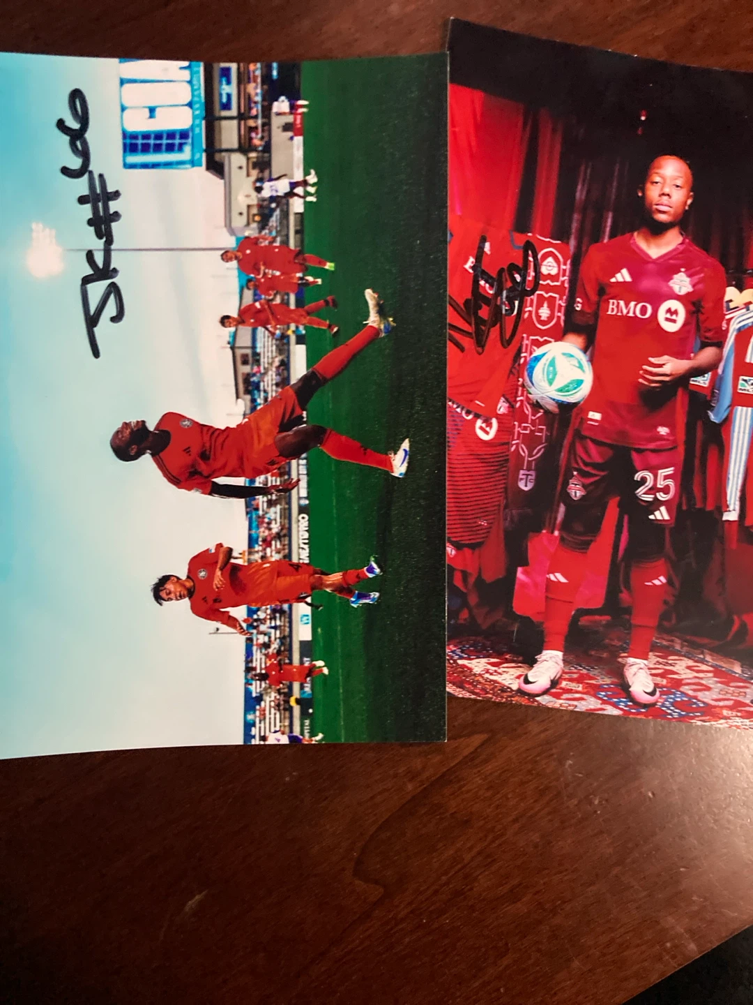 Signed Toronto FC Player Photos