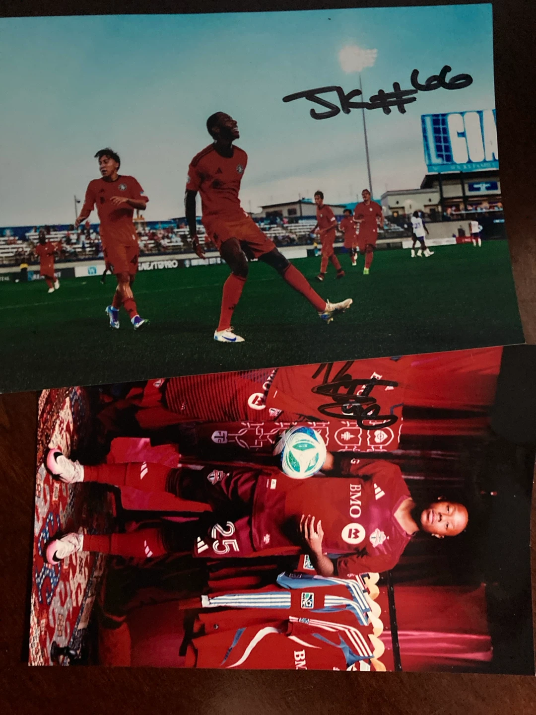 Signed Toronto FC Player Photos - photo 2