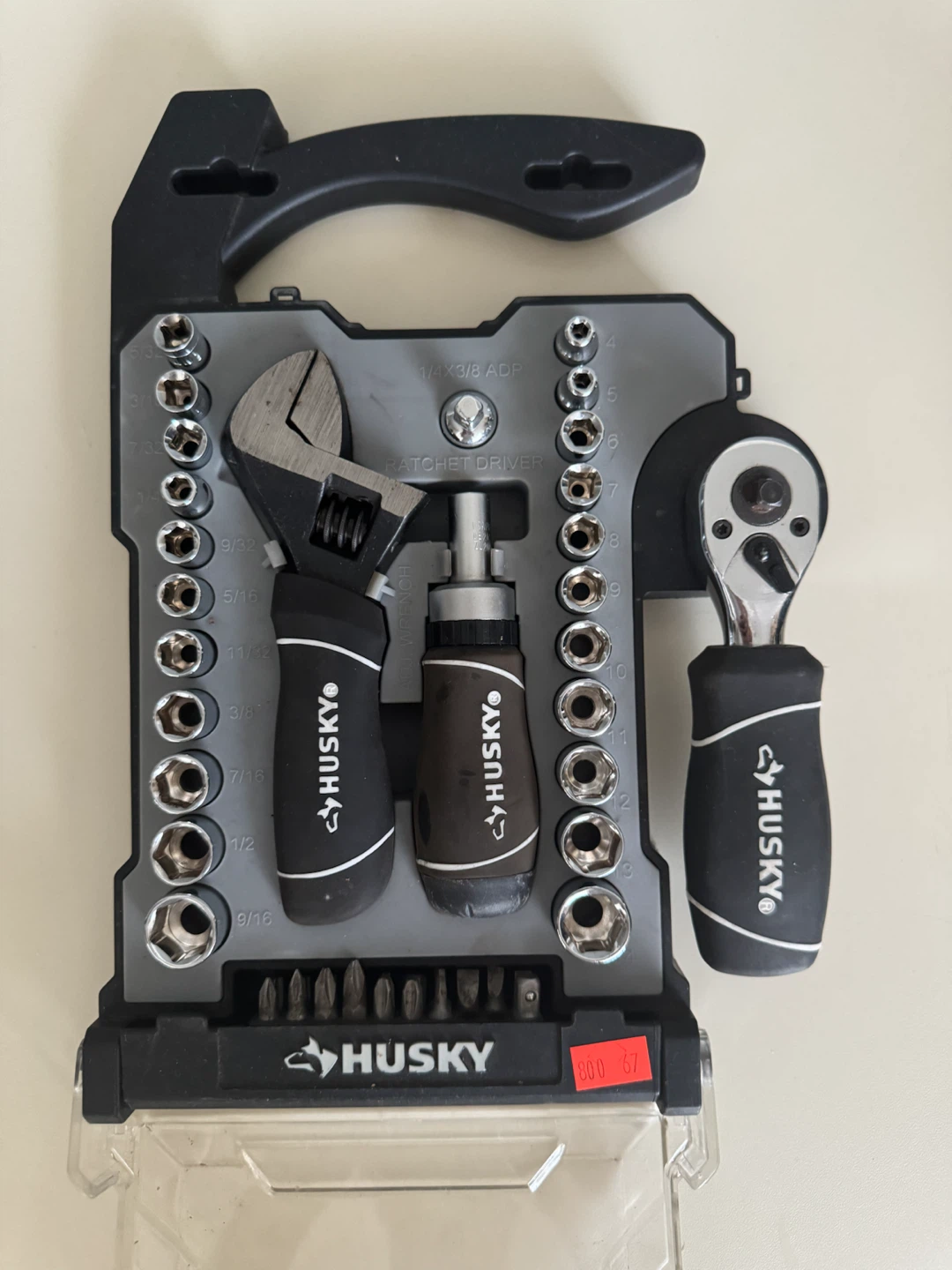 Husky 46-Piece Stubby Combination Wrench Set