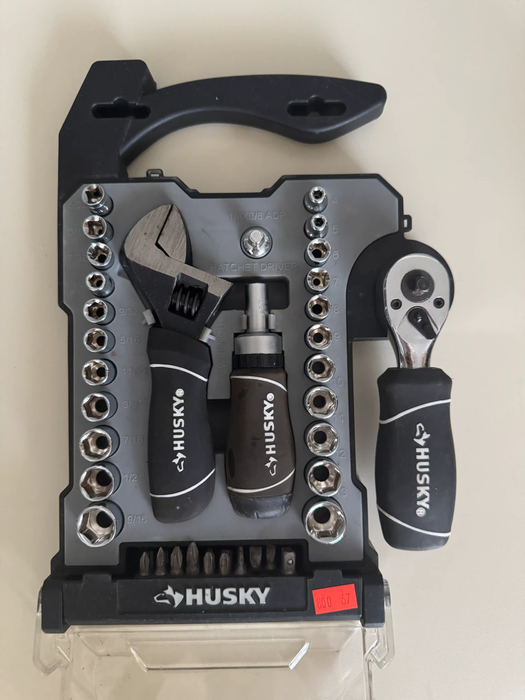 Husky 46-Piece Stubby Combination Wrench Set - photo 3