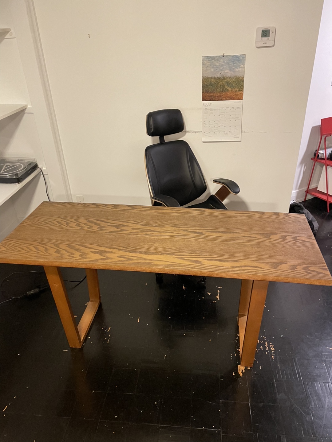 Mid Century Modern Wooden Desk - photo 2