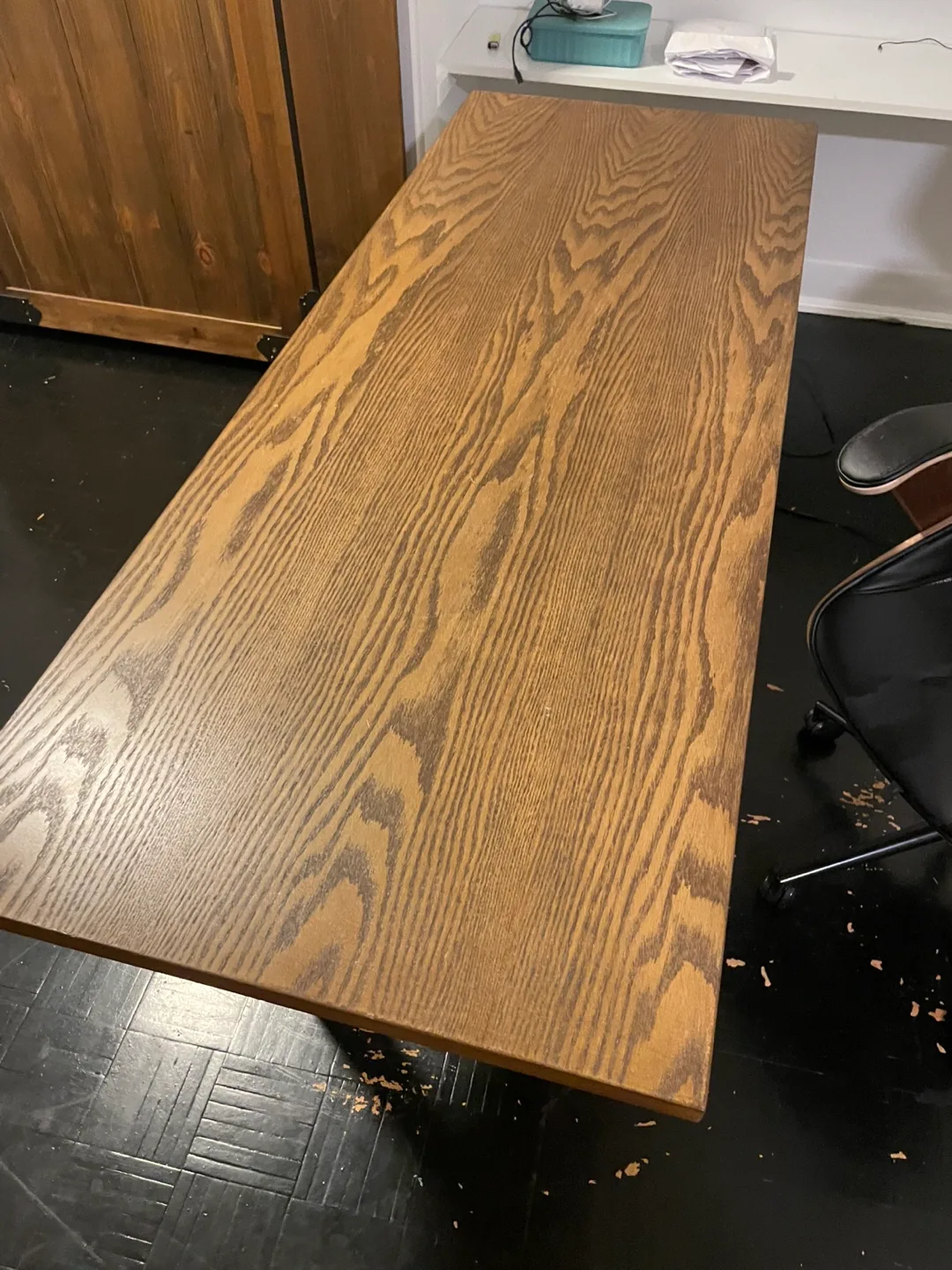 Mid Century Modern Wooden Desk - photo 3