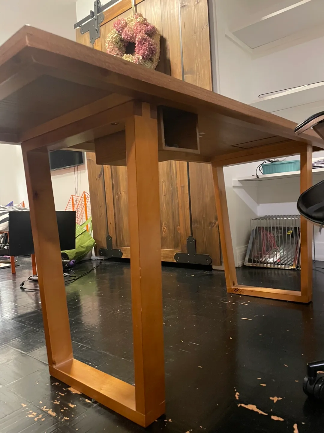 Mid Century Modern Wooden Desk - photo 4