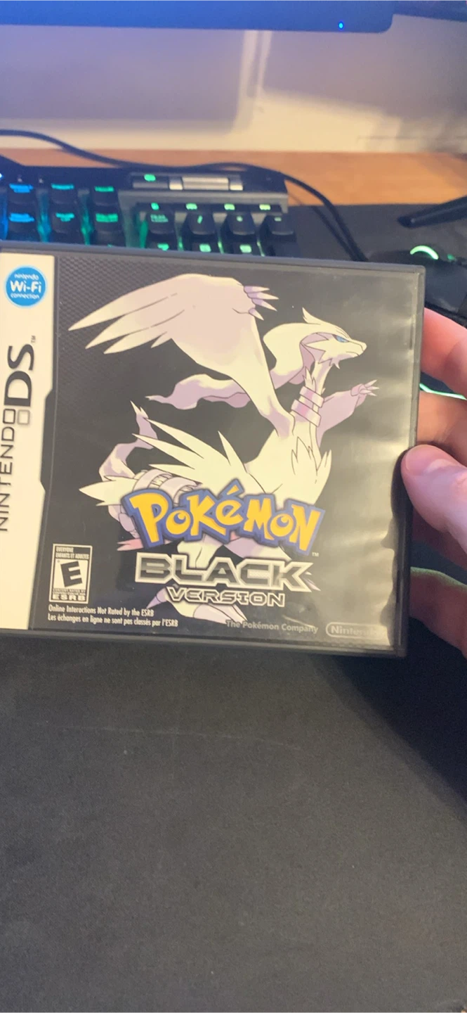 Nintendo DS Pokemon Black Version Game