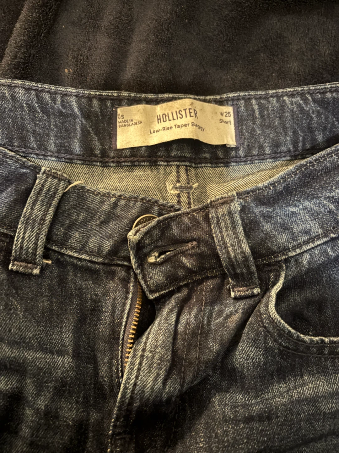 Hollister Low-Rise Taper Baggy Jeans - photo 2