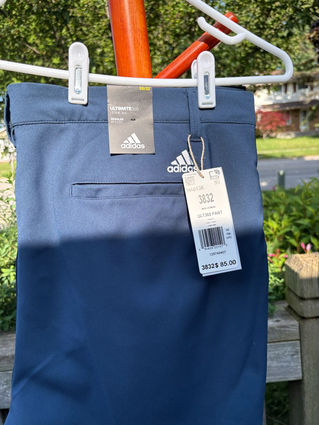 NWT Adidas Ultimate 365 Golf Pants Men's 38x32