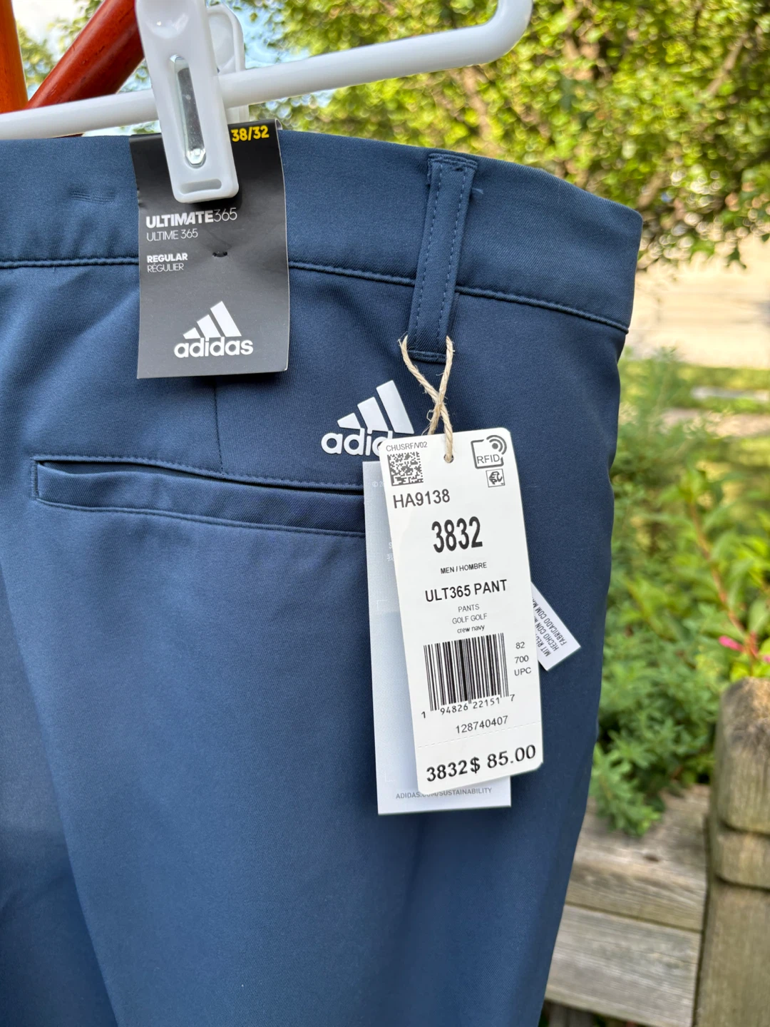 NWT Adidas Ultimate 365 Golf Pants Men's 38x32 - photo 4