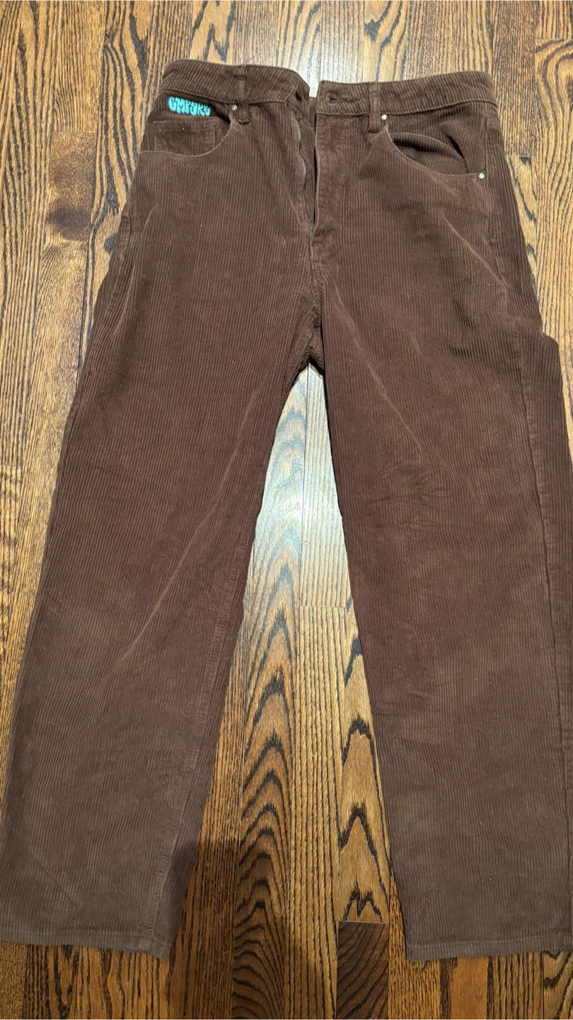 Emprye Brown Corduroy Pants - photo 2