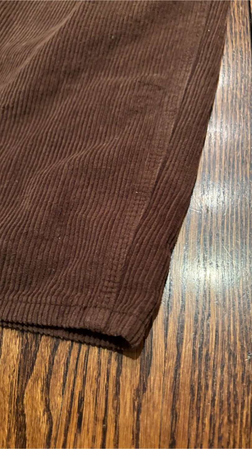 Emprye Brown Corduroy Pants - photo 3