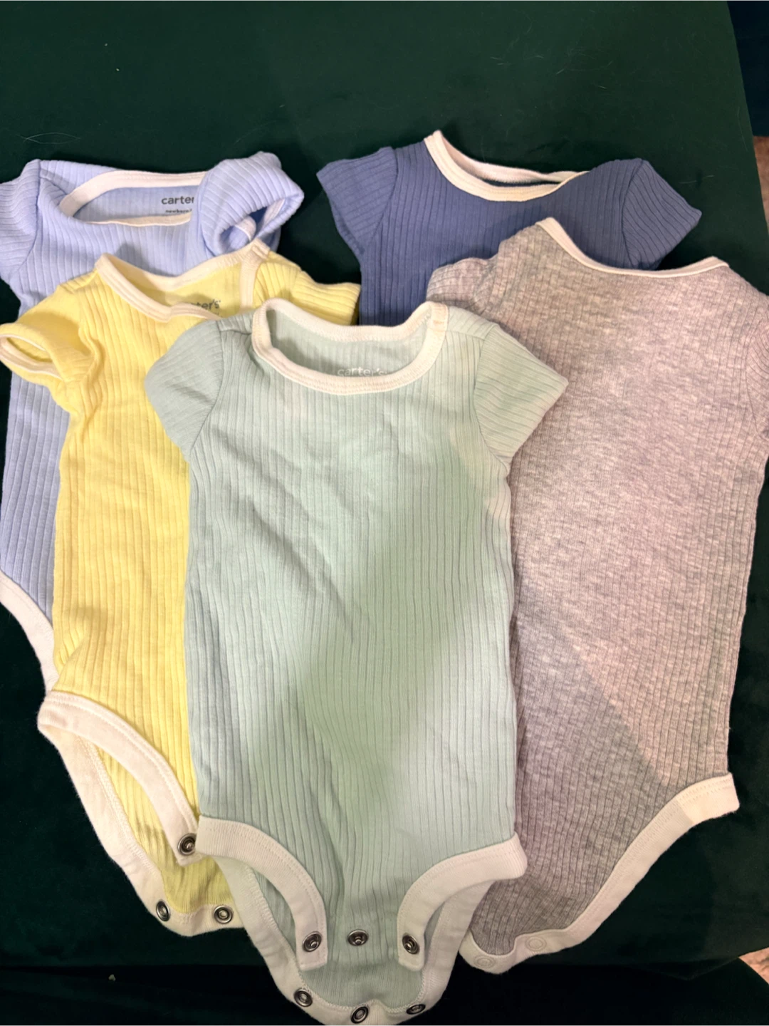 Carter's Newborn Bodysuits (5-Pack)