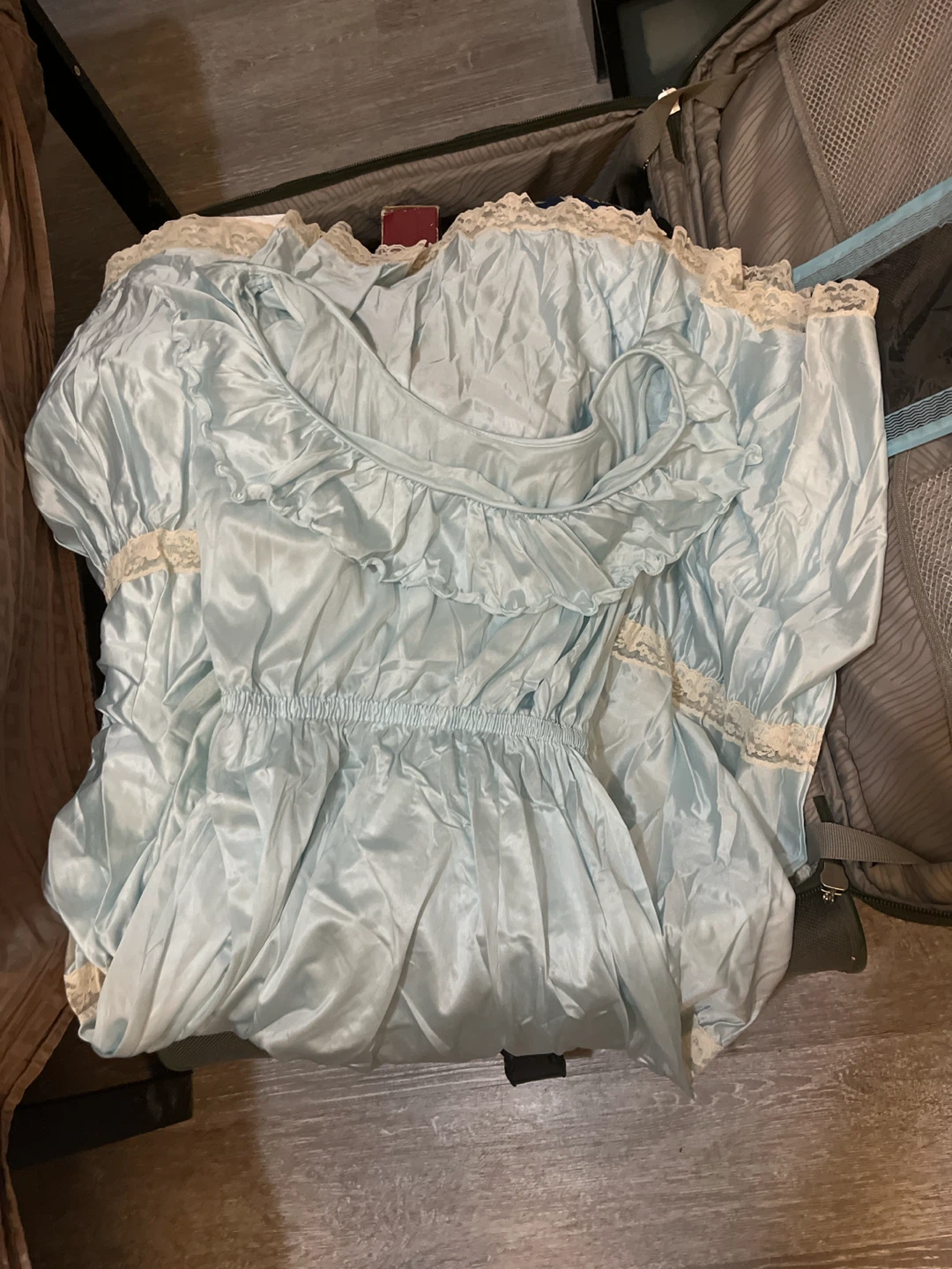 ice blue princess nightie