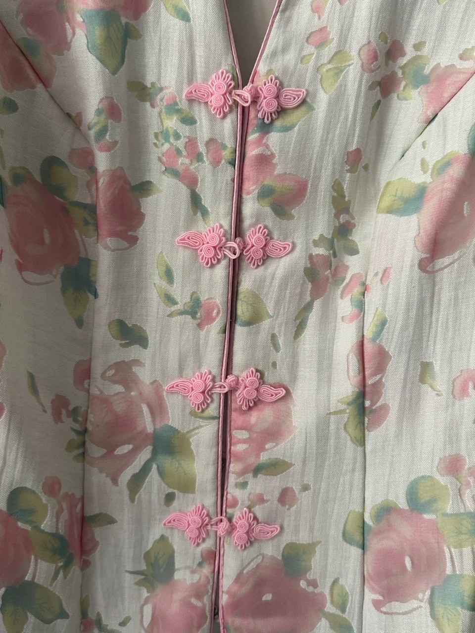 Vintage Chinese Cheong Sam style floral blazer - photo 2