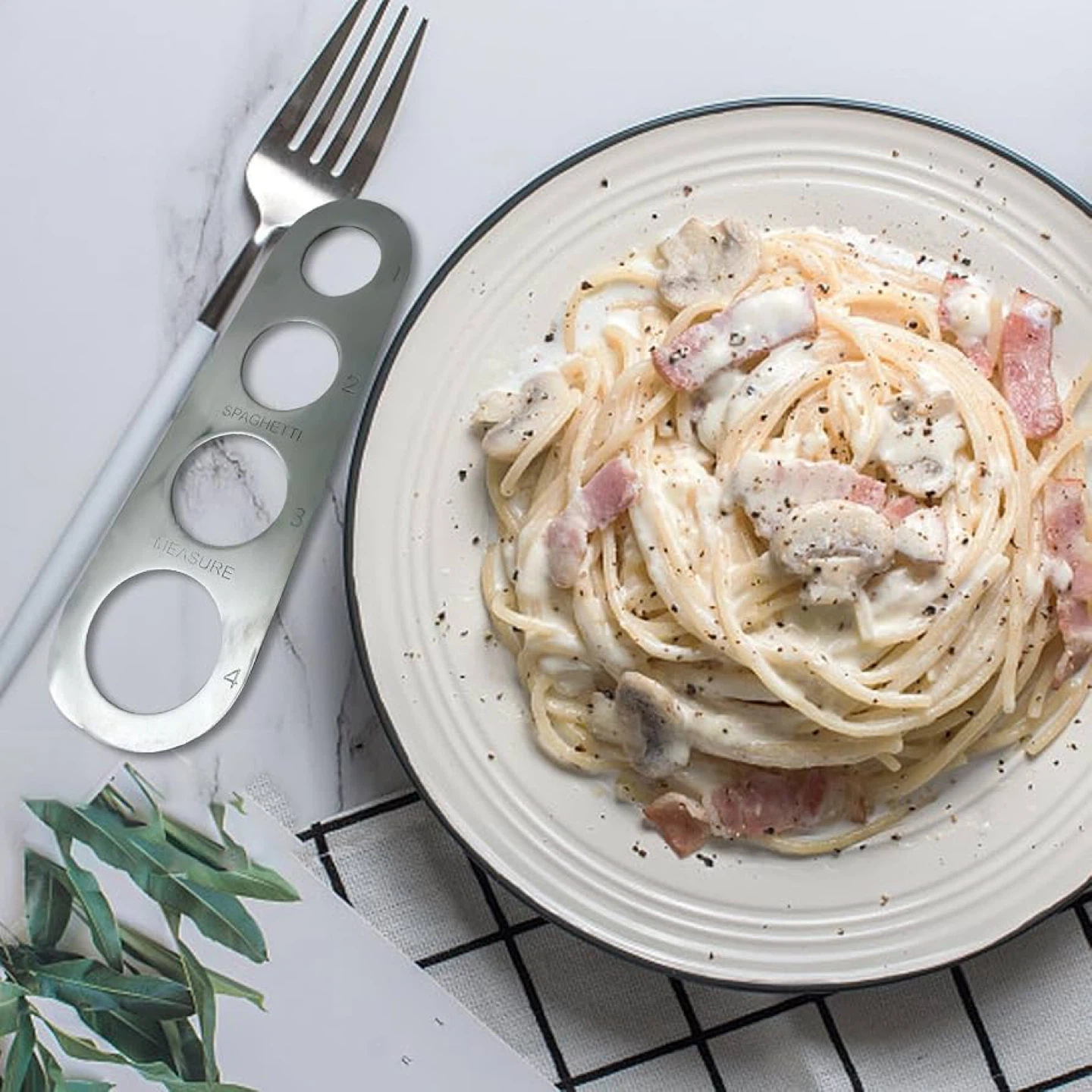 Stainless Steel Spaghetti Portion Measure - photo 3